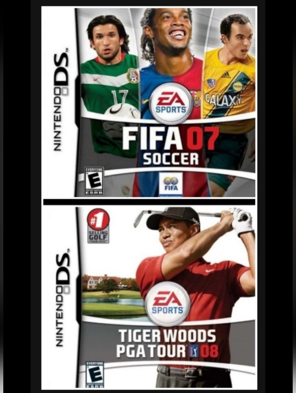 FIFA Soccer 07 DS Game FIFA 2007 Soccer Game DS Tiger Woods PGA Tour 08 Game DS